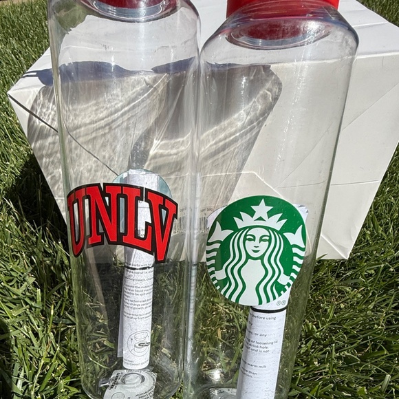 New 2022 Starbucks UNLV rebels plastic Water Bottle college (2), you get both - Picture 6 of 8